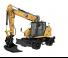 Gumikerekes kotrók Caterpillar M319