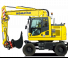 Gumikerekes kotrók Komatsu PW148-10