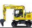 Gumikerekes kotrók Komatsu PW160-10
