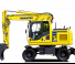 Gumikerekes kotrók Komatsu PW160-10 