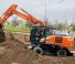 Gumikerekes kotrók Hitachi ZX220W-7