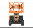 Ollós emelők Gumikerekes ollós személyemelők JLG RT4769