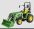 Járművek Kommuniális traktorok - elülső felfüggesztéssel John Deere 3038 E