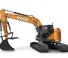 Lánctalpas kotrók Case CX145D SR