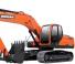 Lánctalpas kotrók Doosan DX200A