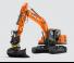 Lánctalpas kotrók Develon DX260LC-9