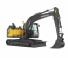 Lánctalpas kotrók Volvo EC140ELM