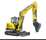 Lánctalpas kotrók Wacker Neuson ET65