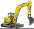 Lánctalpas kotrók Wacker Neuson EZ80