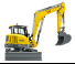 Lánctalpas kotrók Wacker Neuson EZ80