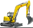 Lánctalpas kotrók Wacker Neuson EZ80