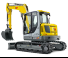 Lánctalpas kotrók Wacker Neuson EZ80
