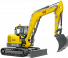 Lánctalpas kotrók Wacker Neuson EZ80