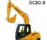 Lánctalpas kotrók Lishide SC80.8