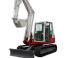 Lánctalpas kotrók Takeuchi TB 285