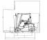 Linde H18D méretei