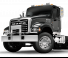 Tehergépkocsik Merevvázak Mack Granite 64FR MHD Cummins L9