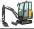 Minikotrók Volvo EC18D