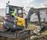 Minikotrók Volvo ECR58