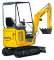 Minikotrók Komatsu PC16R-3HS