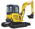 Minikotrók Komatsu PC45MR-3