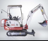 Minikotrók Takeuchi TB 216 Hybrid