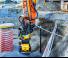 Szerelékek Tömörítők kotrógépekhez engcon PP3200