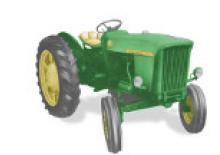 2WD traktorok John Deere 303