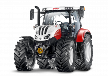 Kompakt kommunális traktorok Steyr 4115 Profi CVT Komfort