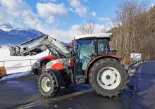 4WD traktorok Steyr 495 Komfort EHR