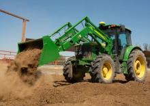 4WD traktorok John Deere 6105J