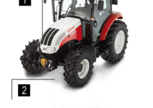 4WD traktorok Steyr 9095 MT Profi
