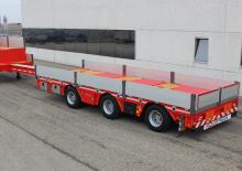 Alacsony és lépcsőspadlós félpótkocsik ROJO GP 2EG + 1EG