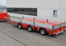 Alacsony és lépcsőspadlós félpótkocsik ROJO GP 2EG + 2EG