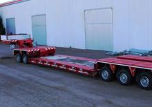 Alacsony és lépcsőspadlós félpótkocsik ROJO GRS 4 + DS 2