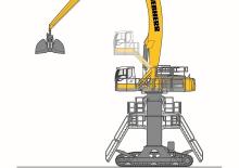 Anyagmozgató gépek Liebherr LH 80 C Gantry Port Litronic