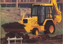 Árokásó-rakodók John Deere Construction 300 D