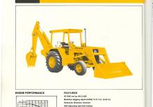 Árokásó-rakodók John Deere Construction 410