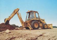 Árokásó-rakodók Caterpillar 416