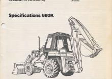 Árokásó-rakodók Case 680 