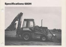 Árokásó-rakodók Case 680 H