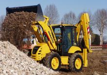 Árokásó-rakodók Komatsu WB93S-5 