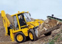 Árokásó-rakodók Komatsu WB98A-2