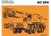 Autódaruk Terex-Demag AC 265 (8x8x8) XY