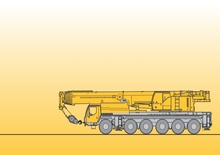 Autódaruk Liebherr LTM 1150-6.1 (12x6x12)