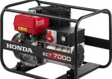 Benzines generátorok Honda ECT 7000