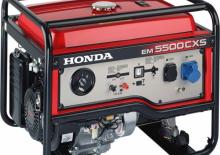 Benzines generátorok Honda EM 5500 CXS