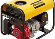 Benzines generátorok Atlas Copco QEP 3.5