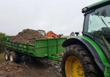 Billenő pótkocsik Hustler 12 ton