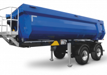 Billenőplatós/billencs félpótkocsikk Schwarzmüller 2-axle steel segment tipper semitrailer - wheelbase 1,810 mm